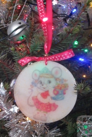 Beertje meisje - kersthanger