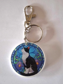 Zwart wit poes 